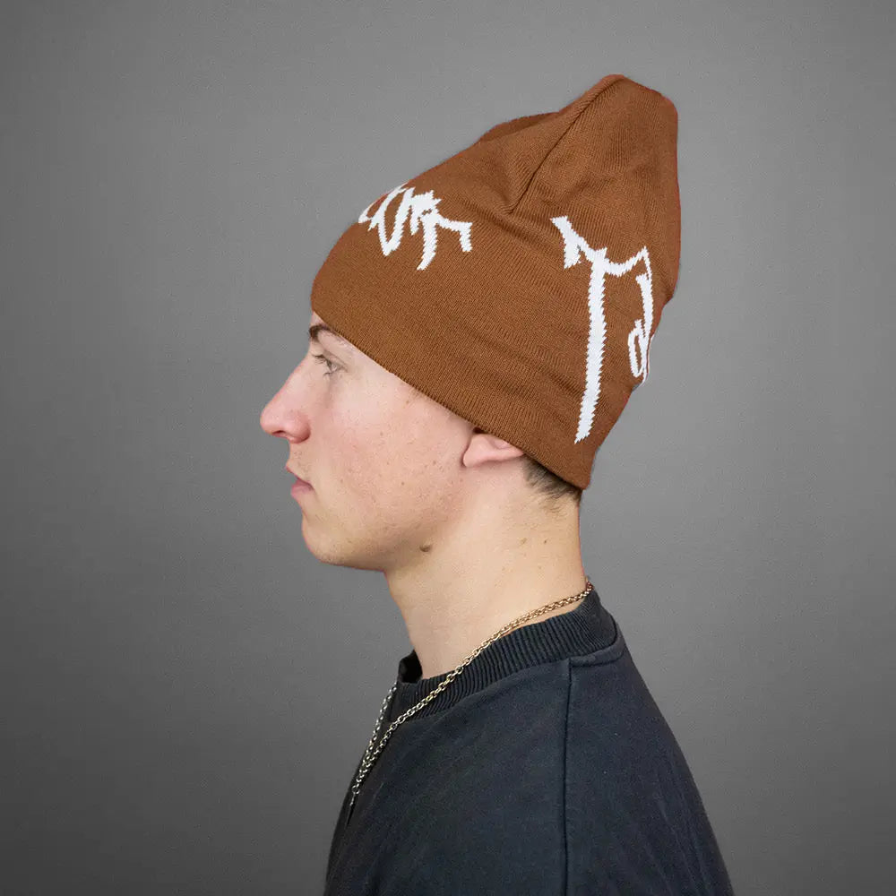 DT Beanie brown Don't Touch My Hair