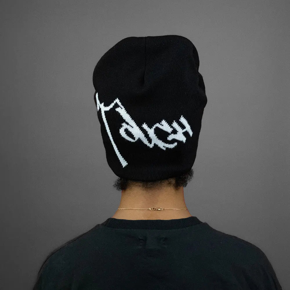 DT Beanie black Don't Touch My Hair