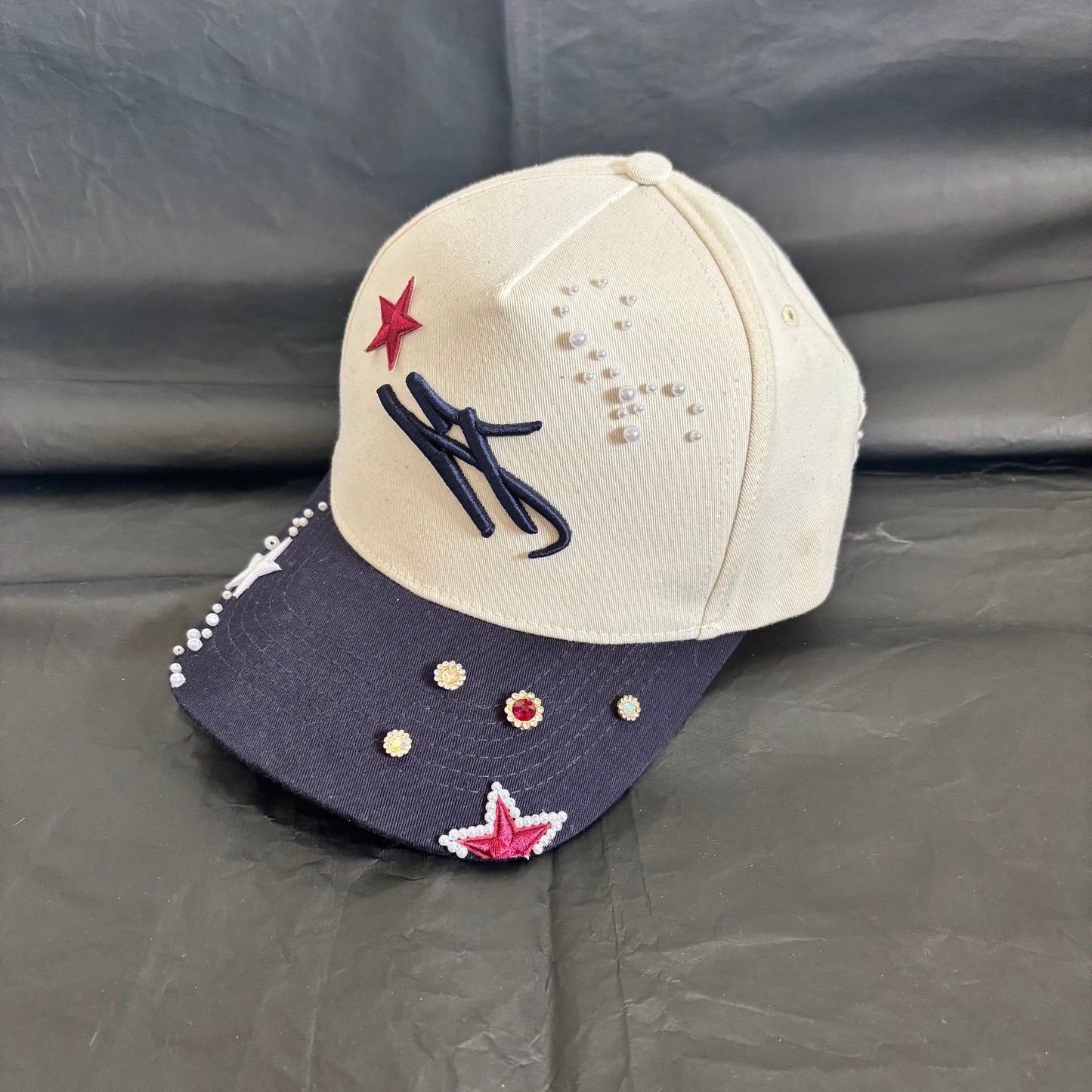 Customized satin-lined Cap - one of one